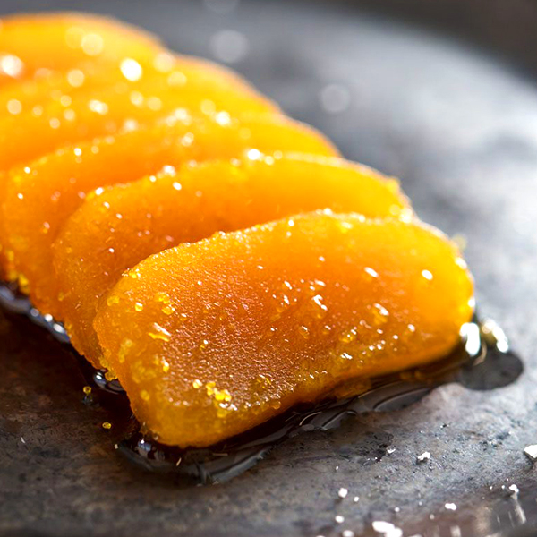 Aussie Roe Mullet Roe bottarga mullet sliced 6x6 - Capalaba Aussie Seafood House