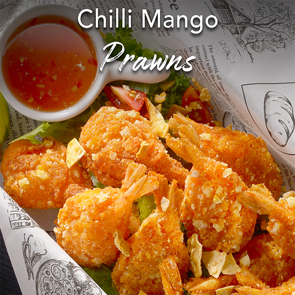 Chilli Mango Prawns